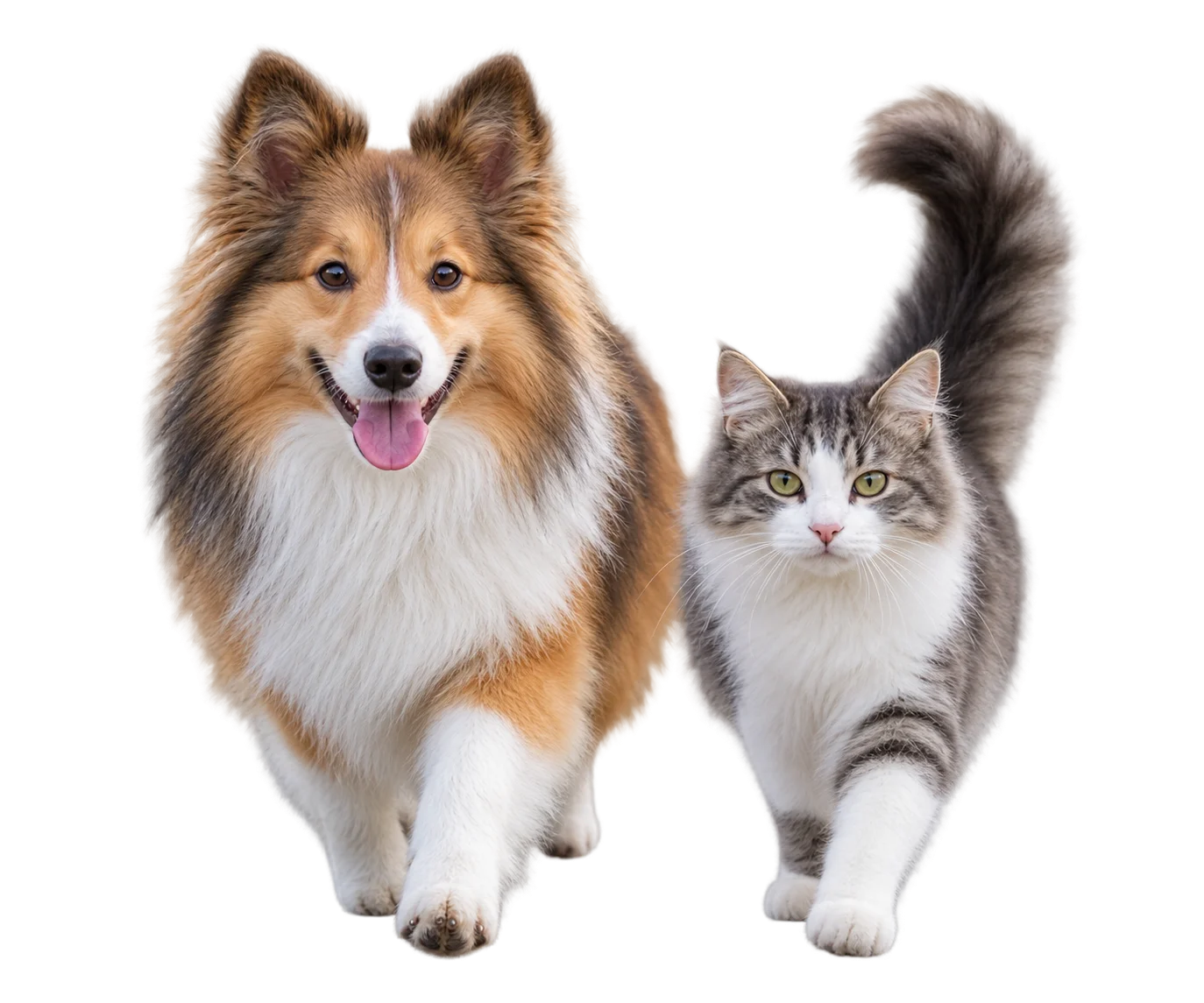 Perro y gato